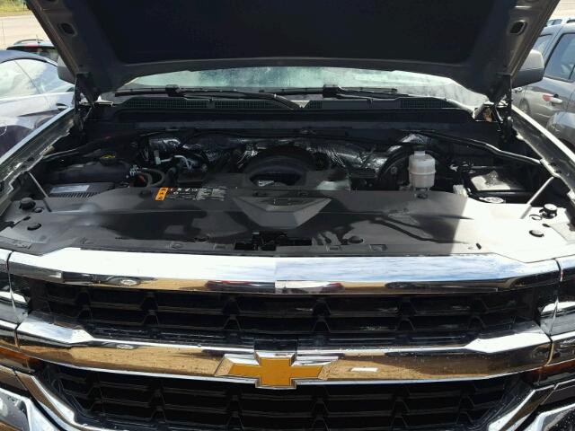 3GCPCREC2HG196575 - 2017 CHEVROLET SILVERADO GRAY photo 7