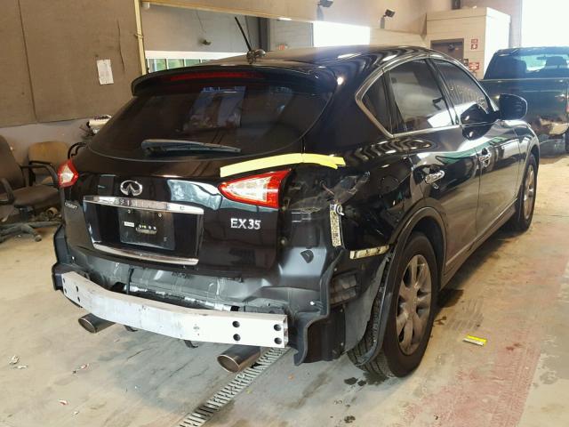 JNKAJ09E08M303721 - 2008 INFINITI EX35 BASE BLACK photo 4