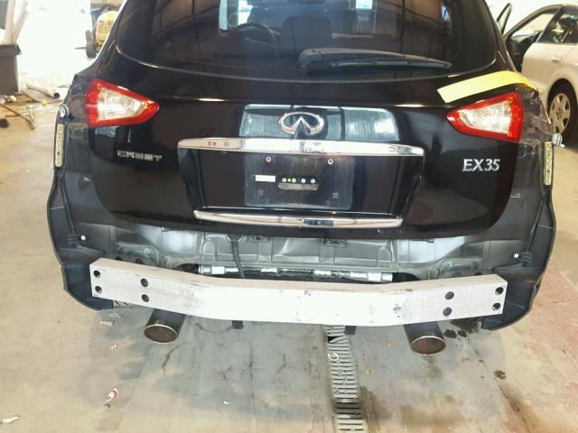 JNKAJ09E08M303721 - 2008 INFINITI EX35 BASE BLACK photo 9
