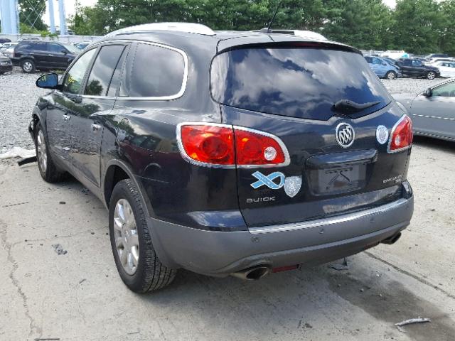 5GAKRBED3BJ390385 - 2011 BUICK ENCLAVE CX GRAY photo 3