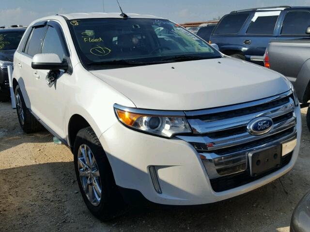 2FMDK3KC9DBA21627 - 2013 FORD EDGE Білий фото 1