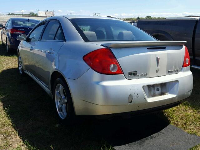 1G2ZJ57K294251461 - 2009 PONTIAC G6 SILVER photo 3