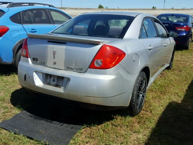 1G2ZJ57K294251461 - 2009 PONTIAC G6 SILVER photo 4