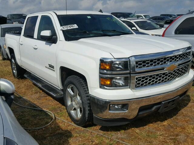 3GCPCREHXEG211251 - 2014 CHEVROLET SILVERADO WHITE photo 1