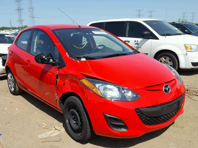 JM1DE1KY7E0180659 - 2014 MAZDA MAZDA2 SPO RED photo 1