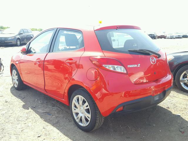 JM1DE1KY7E0180659 - 2014 MAZDA MAZDA2 SPO 红色 照片 3