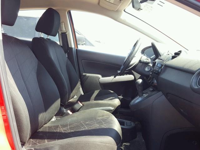 JM1DE1KY7E0180659 - 2014 MAZDA MAZDA2 SPO 红色 照片 5