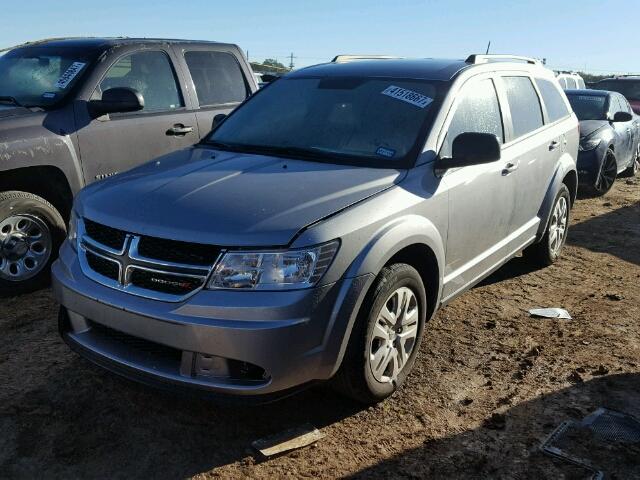 3C4PDCAB6HT503888 - 2017 DODGE JOURNEY GRAY photo 2