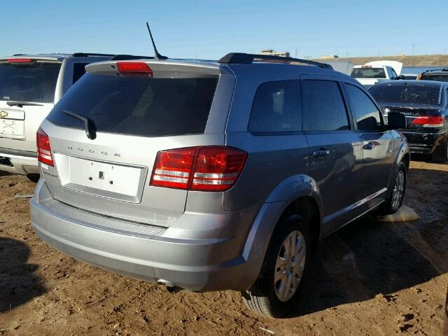 3C4PDCAB6HT503888 - 2017 DODGE JOURNEY GRAY photo 4