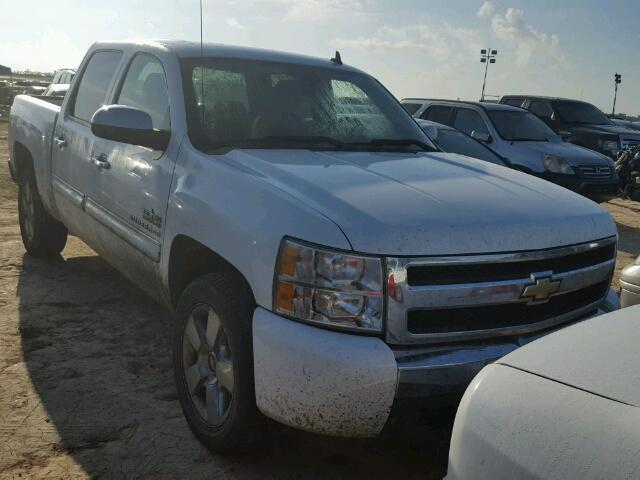 3GCRCSE07AG222793 - 2010 CHEVROLET SILVERADO WHITE photo 1