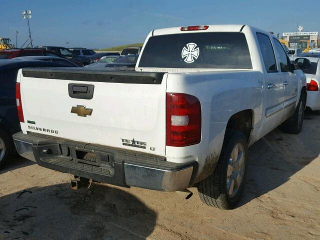 3GCRCSE07AG222793 - 2010 CHEVROLET SILVERADO WHITE photo 4