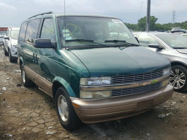 1GNDM19W4YB196423 - 2000 CHEVROLET ASTRO GREEN photo 1