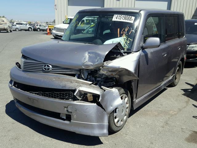 JTLKT334664117426 - 2006 TOYOTA SCION XB Gümüş foto 2
