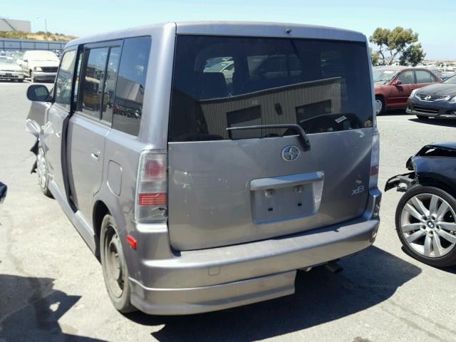 JTLKT334664117426 - 2006 TOYOTA SCION XB Gümüş foto 3