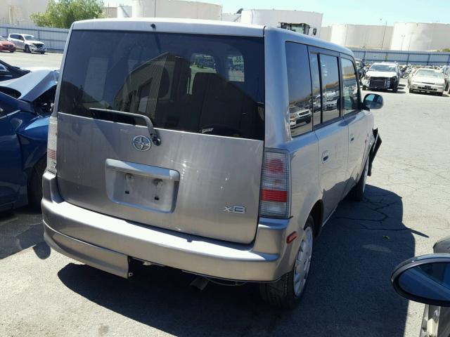 JTLKT334664117426 - 2006 TOYOTA SCION XB Gümüş foto 4