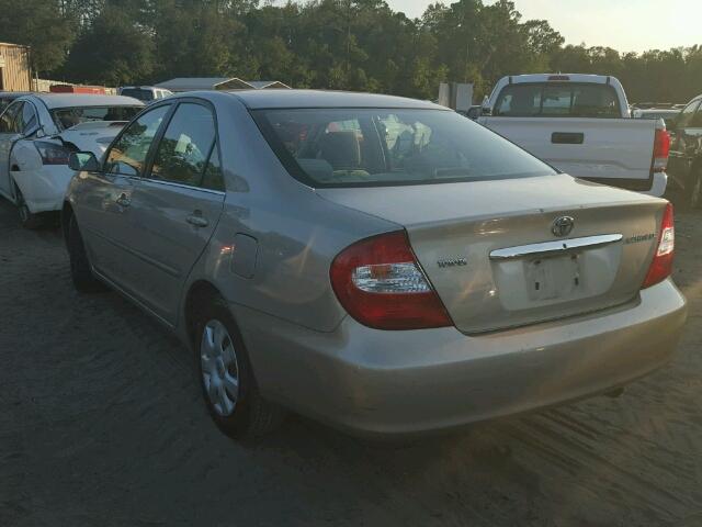 4T1BE32K84U928658 - 2004 TOYOTA CAMRY LE BEIGE photo 3