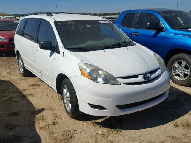 5TDBA23C46S060960 - 2006 TOYOTA SIENNA LE WHITE photo 1