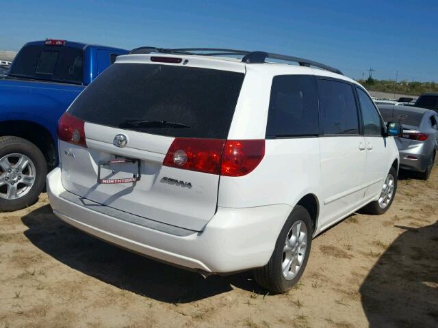 5TDBA23C46S060960 - 2006 TOYOTA SIENNA LE WHITE photo 4