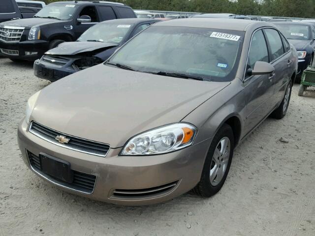 2G1WB58K669357097 - 2006 CHEVROLET IMPALA LS GRAY photo 2