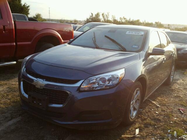 1G11C5SL0FF204957 - 2015 CHEVROLET MALIBU BLUE photo 2