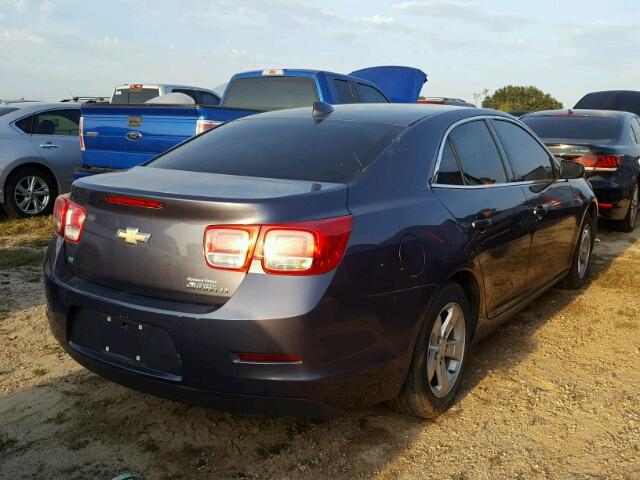 1G11C5SL0FF204957 - 2015 CHEVROLET MALIBU BLUE photo 4