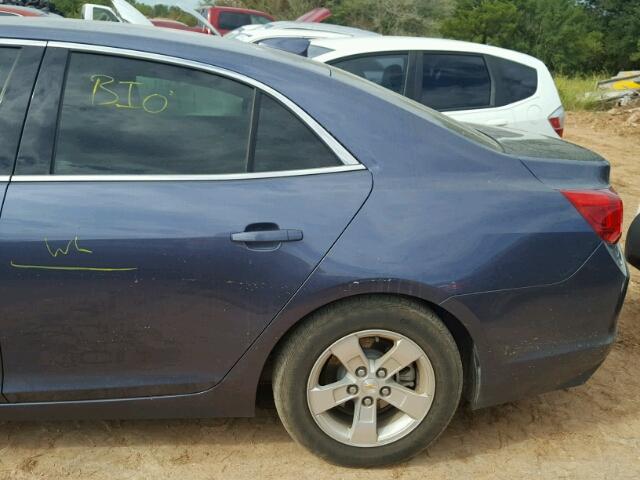 1G11C5SL0FF204957 - 2015 CHEVROLET MALIBU BLUE photo 9