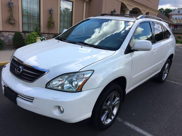 JTJHW31U772036459 - 2007 LEXUS RX 400H WHITE photo 2