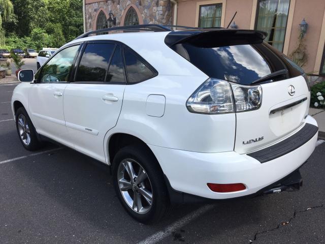 JTJHW31U772036459 - 2007 LEXUS RX 400H WHITE photo 3