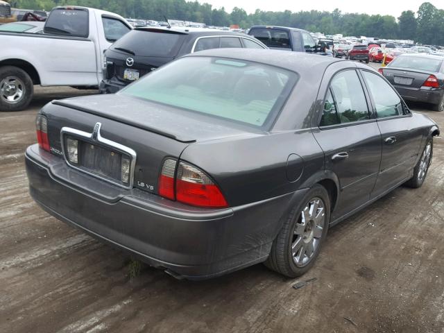 1LNHM87A74Y643033 - 2004 LINCOLN LS 灰色 照片 4