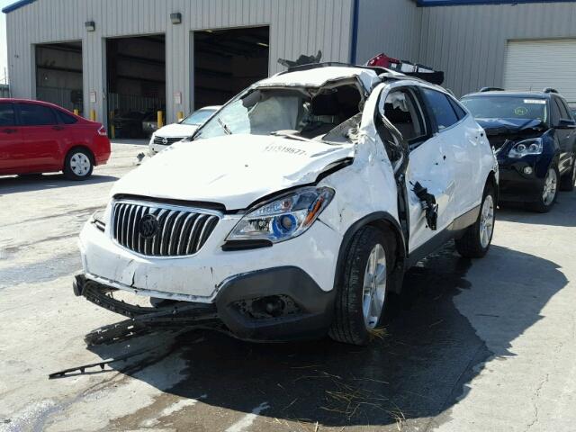 KL4CJFSB4GB753647 - 2016 BUICK ENCORE CON WHITE photo 2