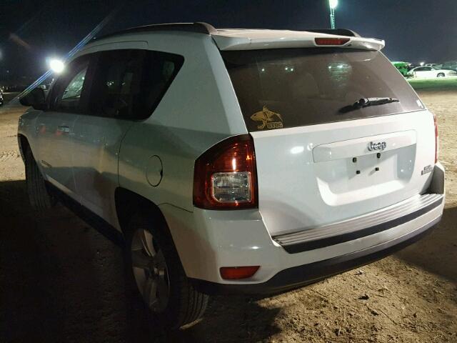 1J4NT1FA6BD252988 - 2011 JEEP COMPASS WHITE photo 3