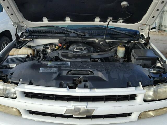 1GNEK13T32R198591 - 2002 CHEVROLET TAHOE K150 WHITE photo 7