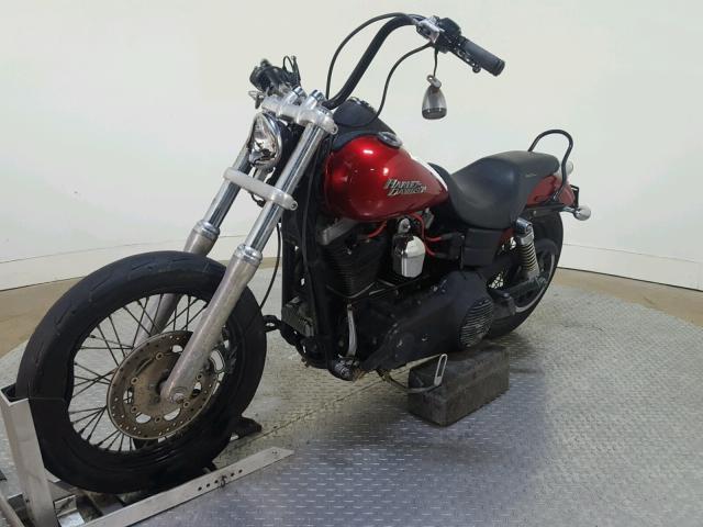 1HD16X416CC338760 - 2012 HARLEY-DAVIDSON FXDB RED photo 4