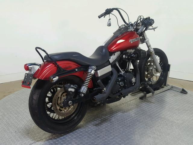 1HD16X416CC338760 - 2012 HARLEY-DAVIDSON FXDB RED photo 8