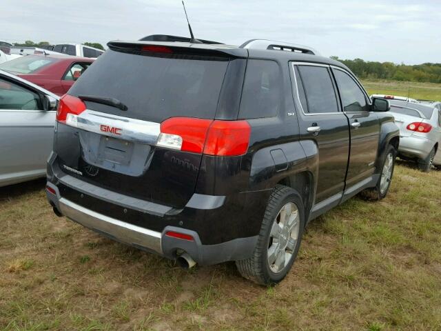 2CTFLHEY2A6286283 - 2010 GMC TERRAIN SL BLACK photo 4