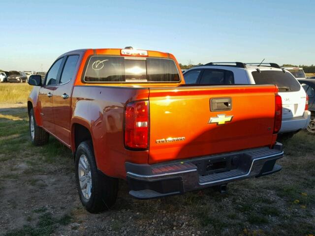 1GCGSCE39G1303506 - 2016 CHEVROLET COLORADO ORANGE photo 3