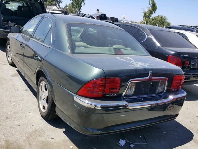 1LNHM87A81Y685593 - 2001 LINCOLN LS GREEN photo 3