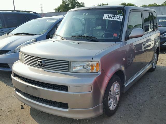 JTLKT334354005746 - 2005 TOYOTA SCION XB Boz foto 2