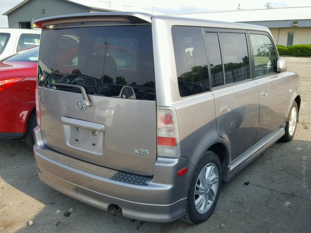 JTLKT334354005746 - 2005 TOYOTA SCION XB Boz foto 4