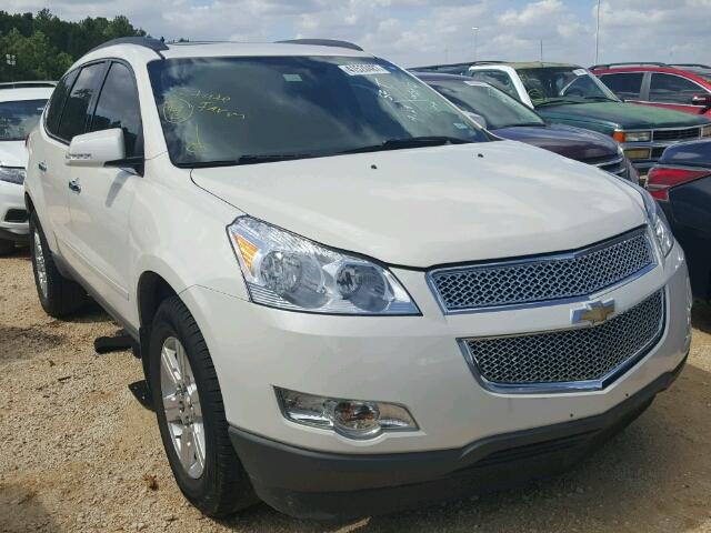 1GNKRJED6CJ333583 - 2012 CHEVROLET TRAVERSE WHITE photo 1