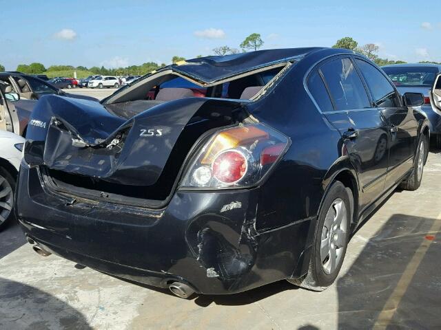 1N4AL21E18N421649 - 2008 NISSAN ALTIMA BLACK photo 4