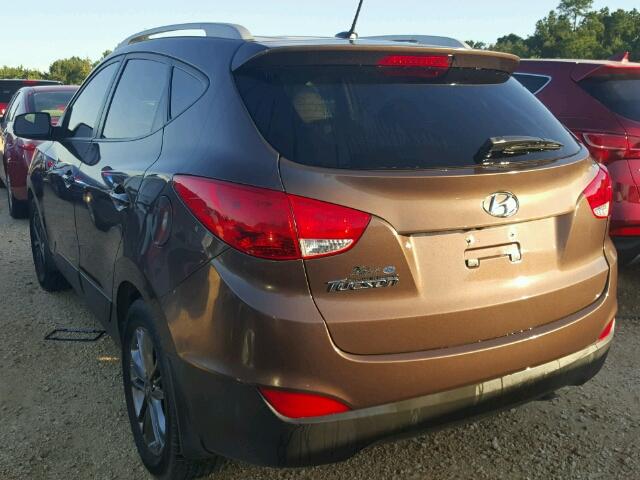 KM8JU3AG6EU848045 - 2014 HYUNDAI TUCSON GREEN photo 3