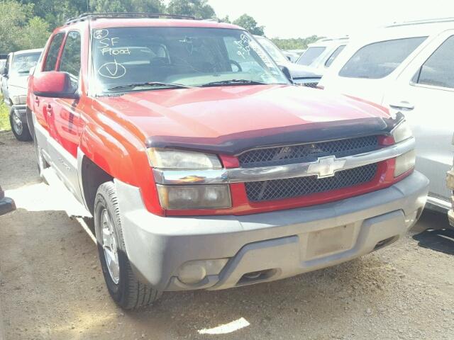 3GNEC13T42G270024 - 2002 CHEVROLET AVALANCHE RED photo 1