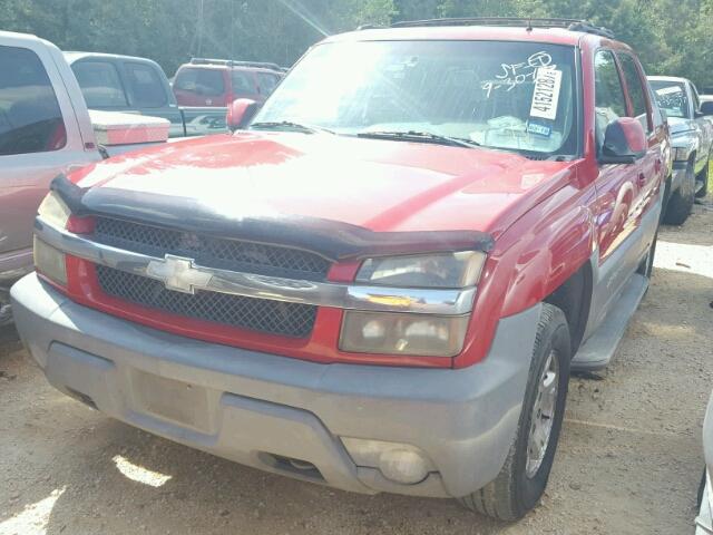 3GNEC13T42G270024 - 2002 CHEVROLET AVALANCHE RED photo 2