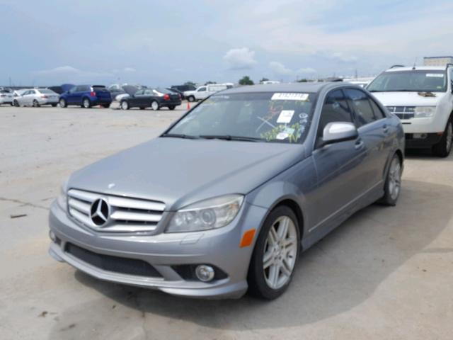 WDDGF56X28F130889 - 2008 MERCEDES-BENZ C 350 GRAY photo 2