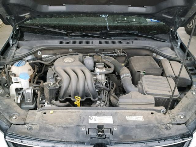 3VW2K7AJ3FM335498 - 2015 VOLKSWAGEN JETTA BASE ნაცრისფერი ფოტო 7