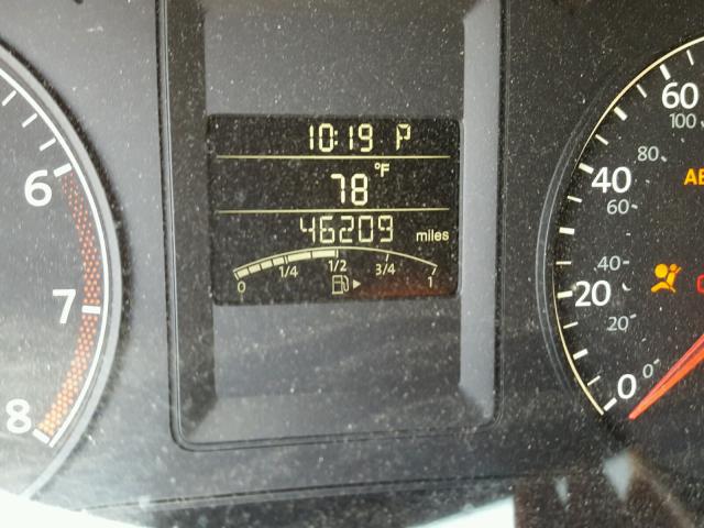 3VW2K7AJ7CM302595 - 2012 VOLKSWAGEN JETTA BASE Գրաֆիտ լուսանկար 8