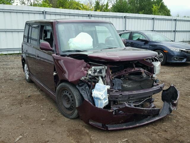 JTLKT324754028738 - 2005 TOYOTA SCION XB Tünd qırmızı foto 1