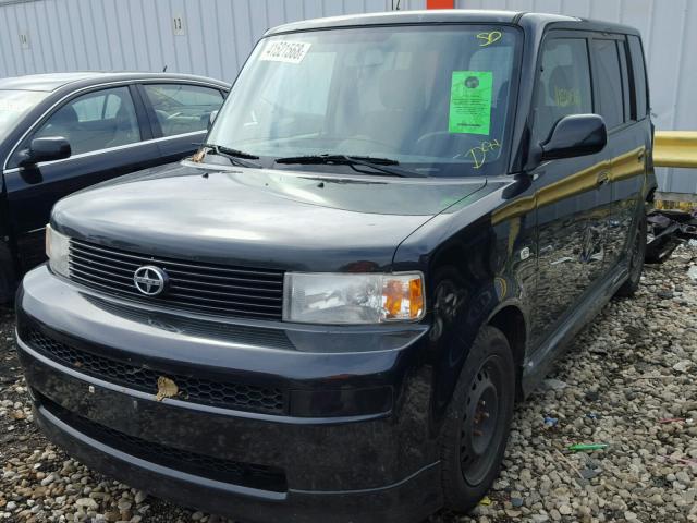 JTLKT334664119306 - 2006 TOYOTA SCION XB Schwarz Foto 2
