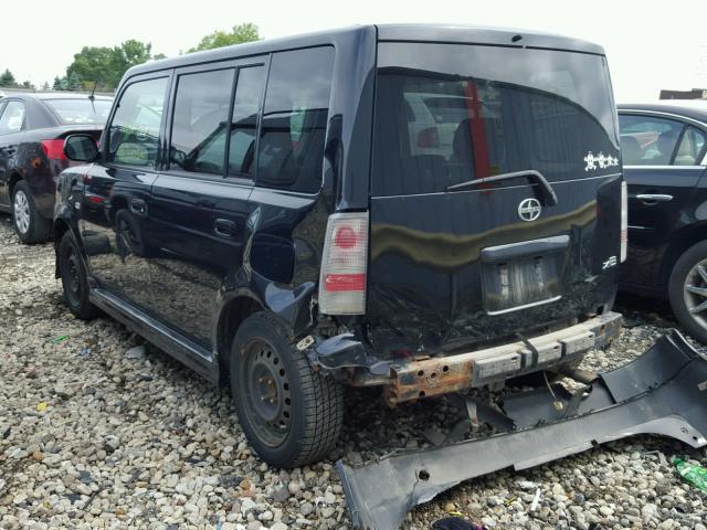 JTLKT334664119306 - 2006 TOYOTA SCION XB Schwarz Foto 3